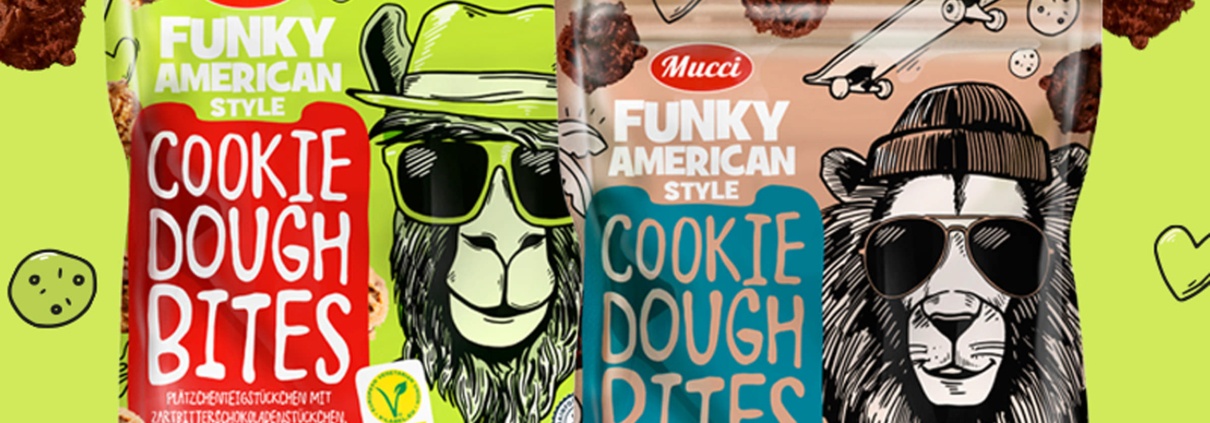 Funky American Style Cookie Dough Bites von Mucci